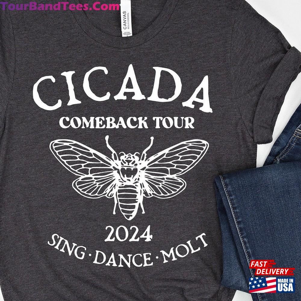 Cicada Shirt Comeback Tour Funny Concert T-Shirt Classic 29Uf111930 – Utopia Fashion