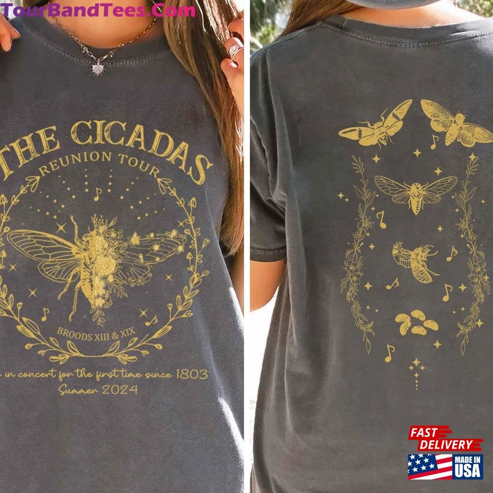 Cicada Shirt Concert Tour Year Of The Cicadas Classic T-Shirt 29Uf096680 – Utopia Fashion