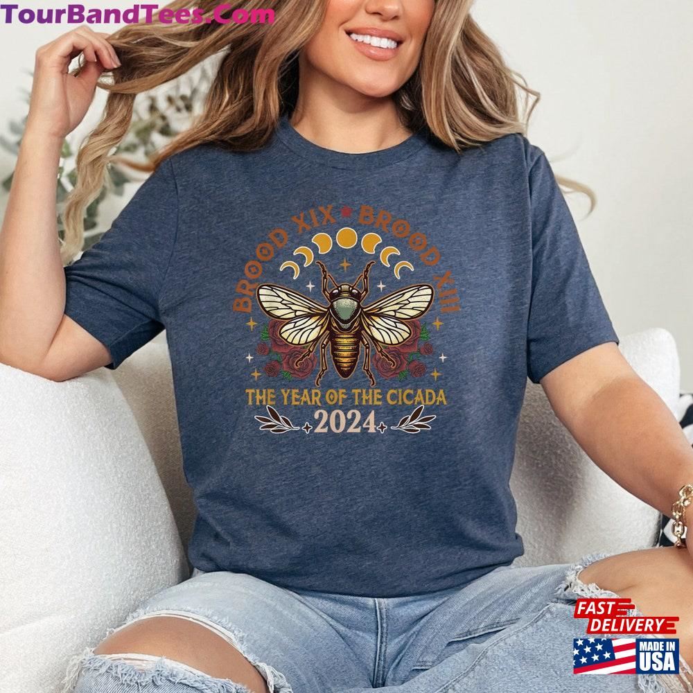 Cicada Shirt Reunion Tee Funny Concert T-Shirt Bug Humor Insect Shirts Nature Lover Gift Year Of The Cicadas Classic Hoodie 29Uf092882 – Utopia Fashion