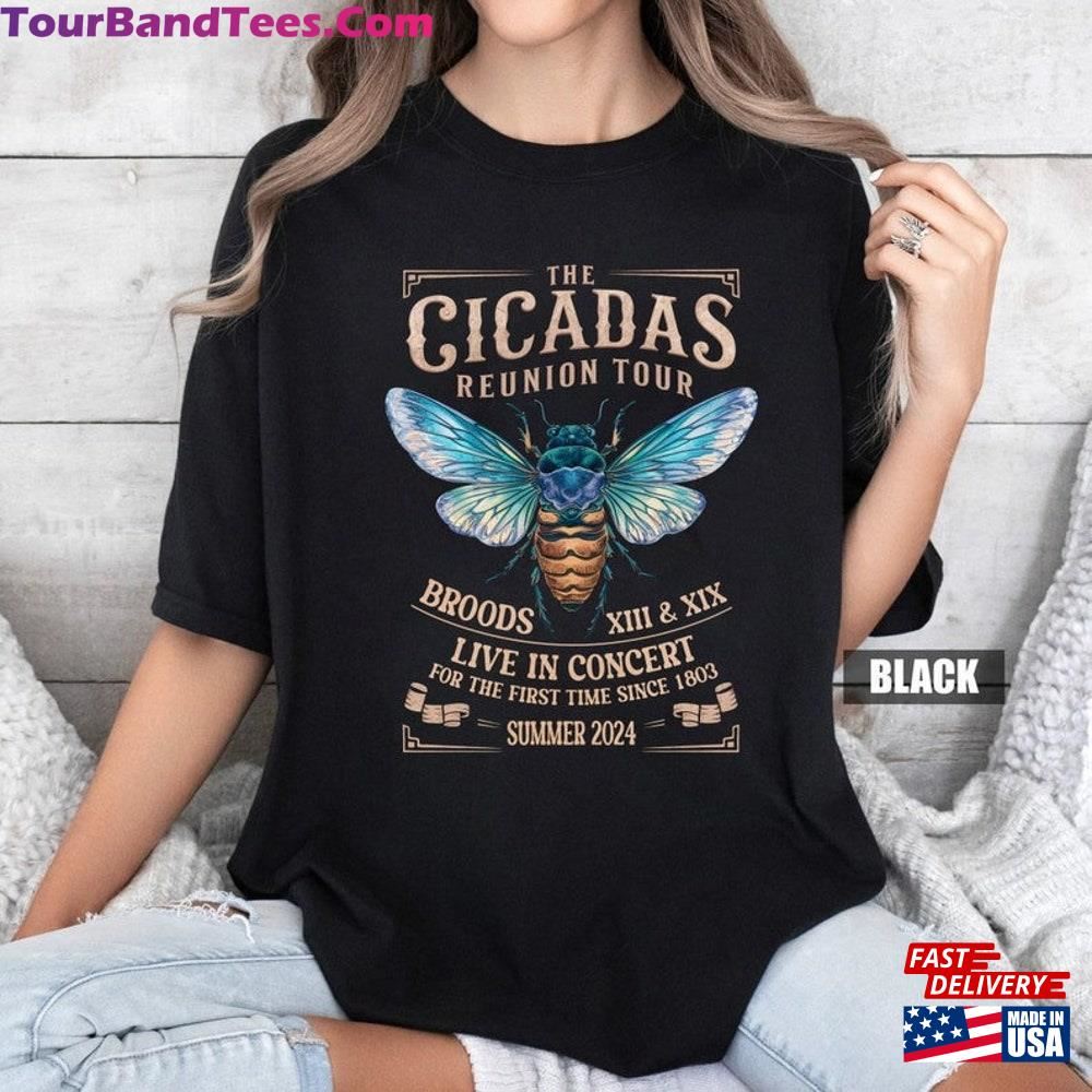 Cicada Shirt Cicadas Summer Scream Reunion Tour Comfort Colors The Concert Tee Insect Broods Xiii Hoodie Classic 29Uf097017 – Utopia Fashion