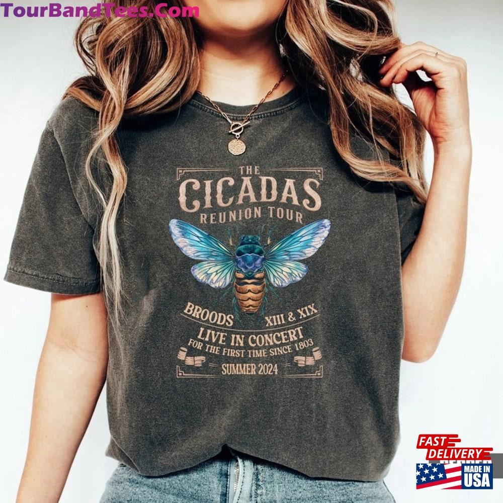 Cicada Shirt Cicadas Summer Scream Reunion Tour Comfort Colors The Concert Tee Insect Broods Xiii Hoodie Classic 29Uf097017 – Utopia Fashion