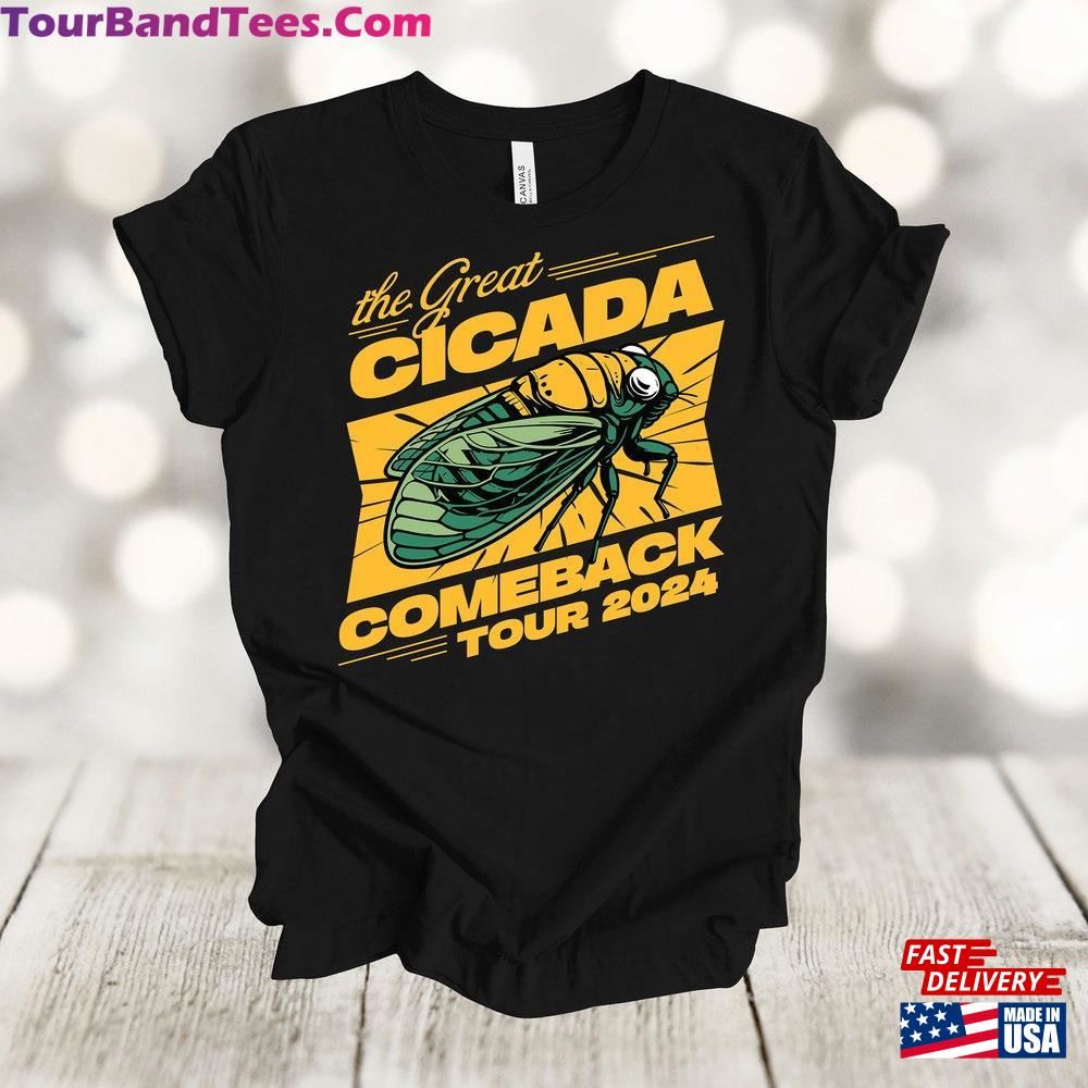 Cicada Shirt The Great Comeback Tour Summer Nights Unisex T-Shirt 29Uf097348 – Utopia Fashion