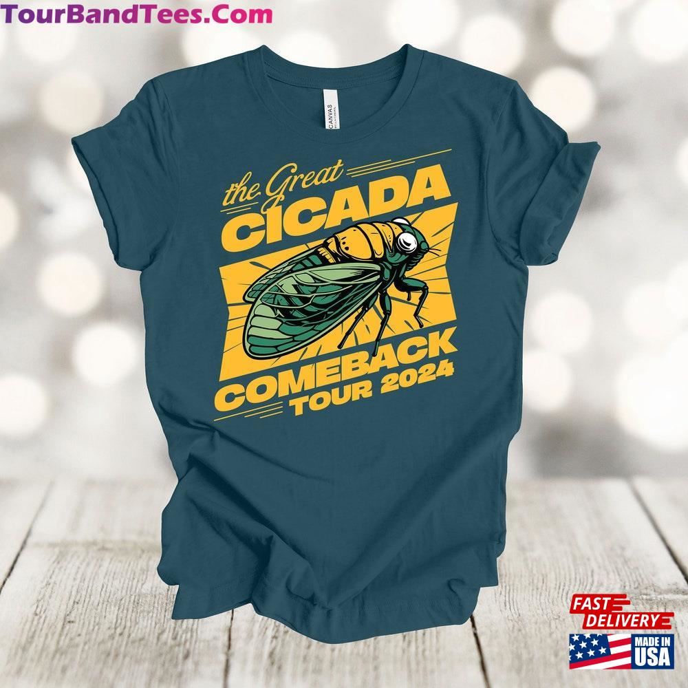 Cicada Shirt The Great Comeback Tour Summer Nights Unisex T-Shirt 29Uf097348 – Utopia Fashion