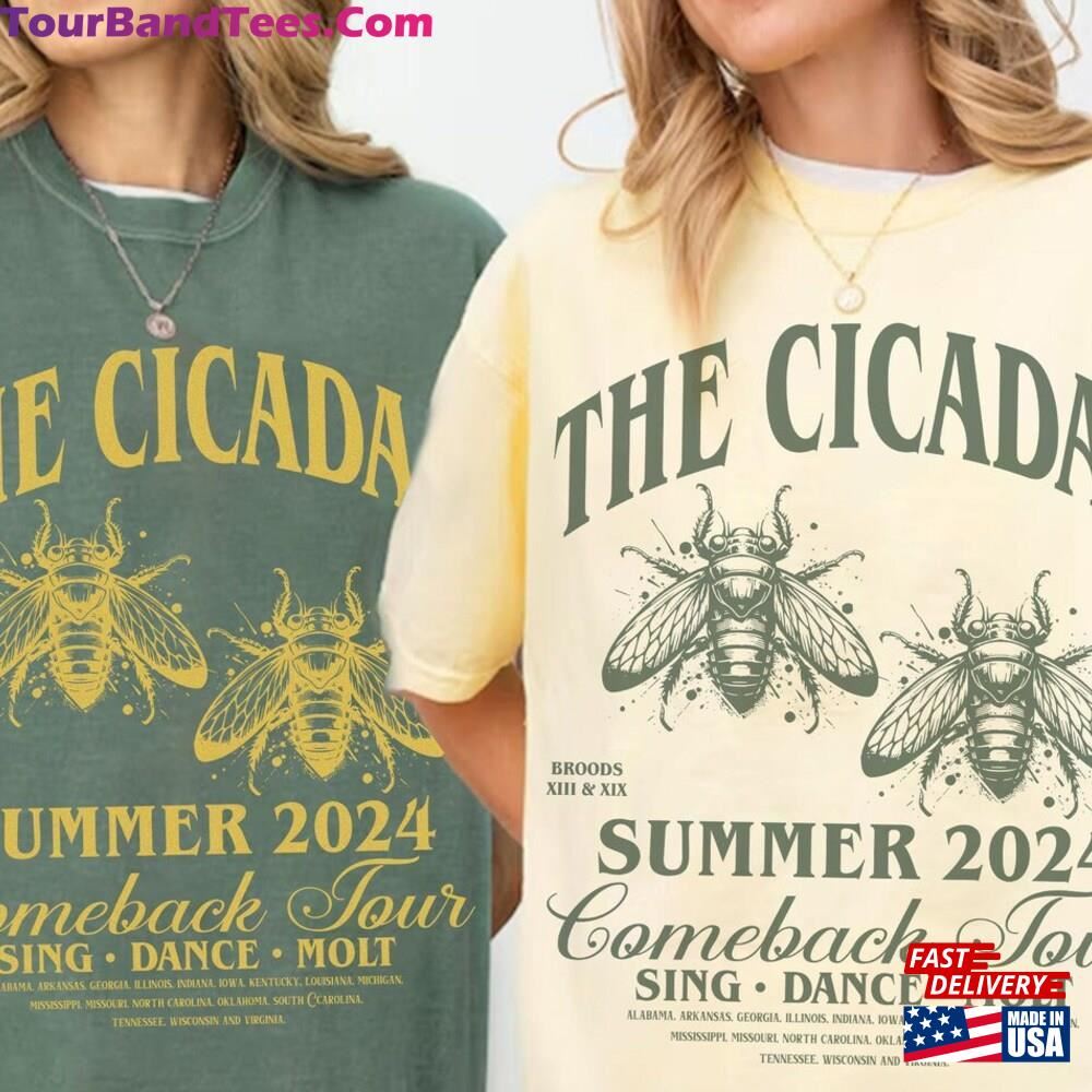 Cicada Summer Comeback Tour Shirt Bug Classic Sweatshirt 29Uf117440 – Utopia Fashion