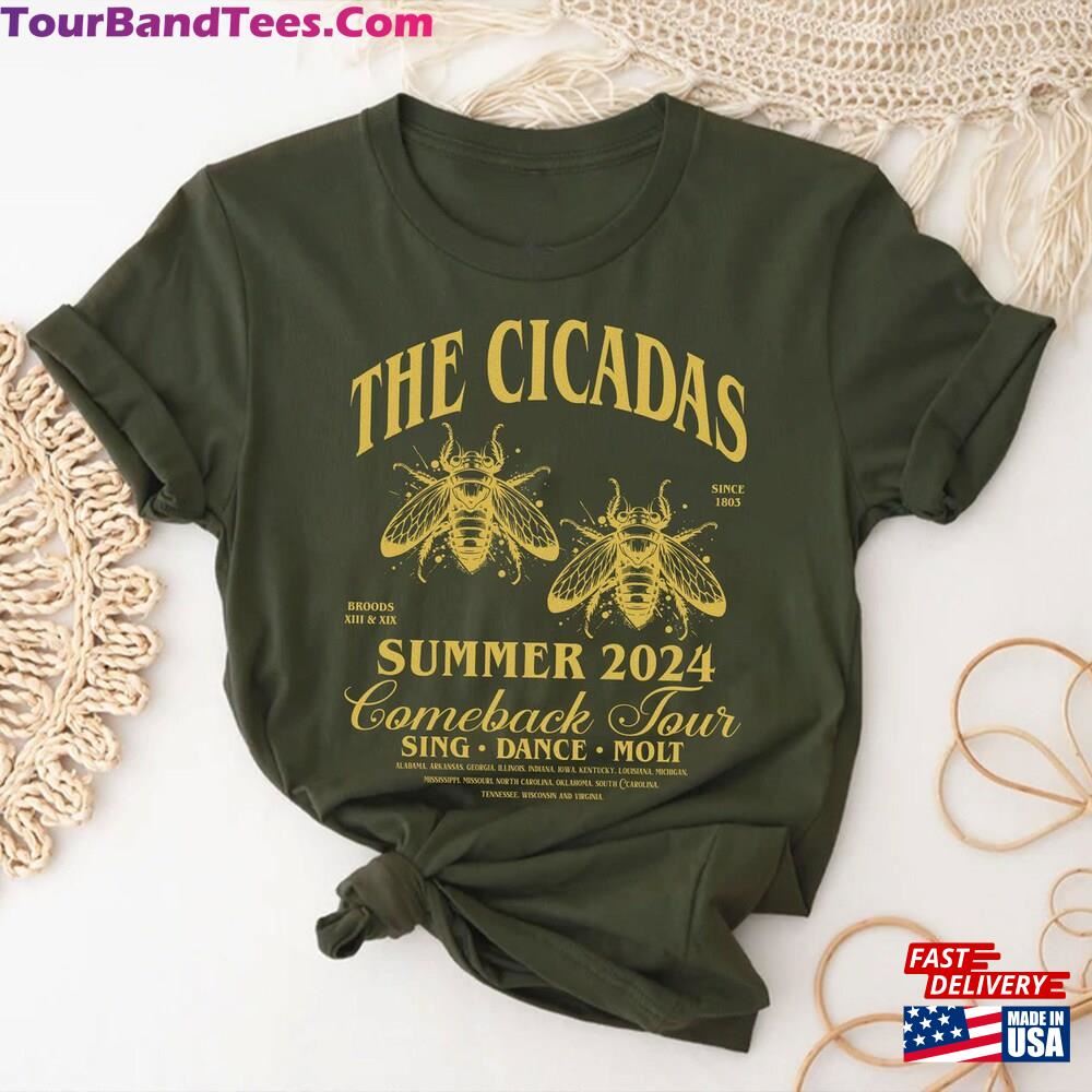 Cicada Summer Comeback Tour Shirt Bug Classic Sweatshirt 29Uf117440 – Utopia Fashion