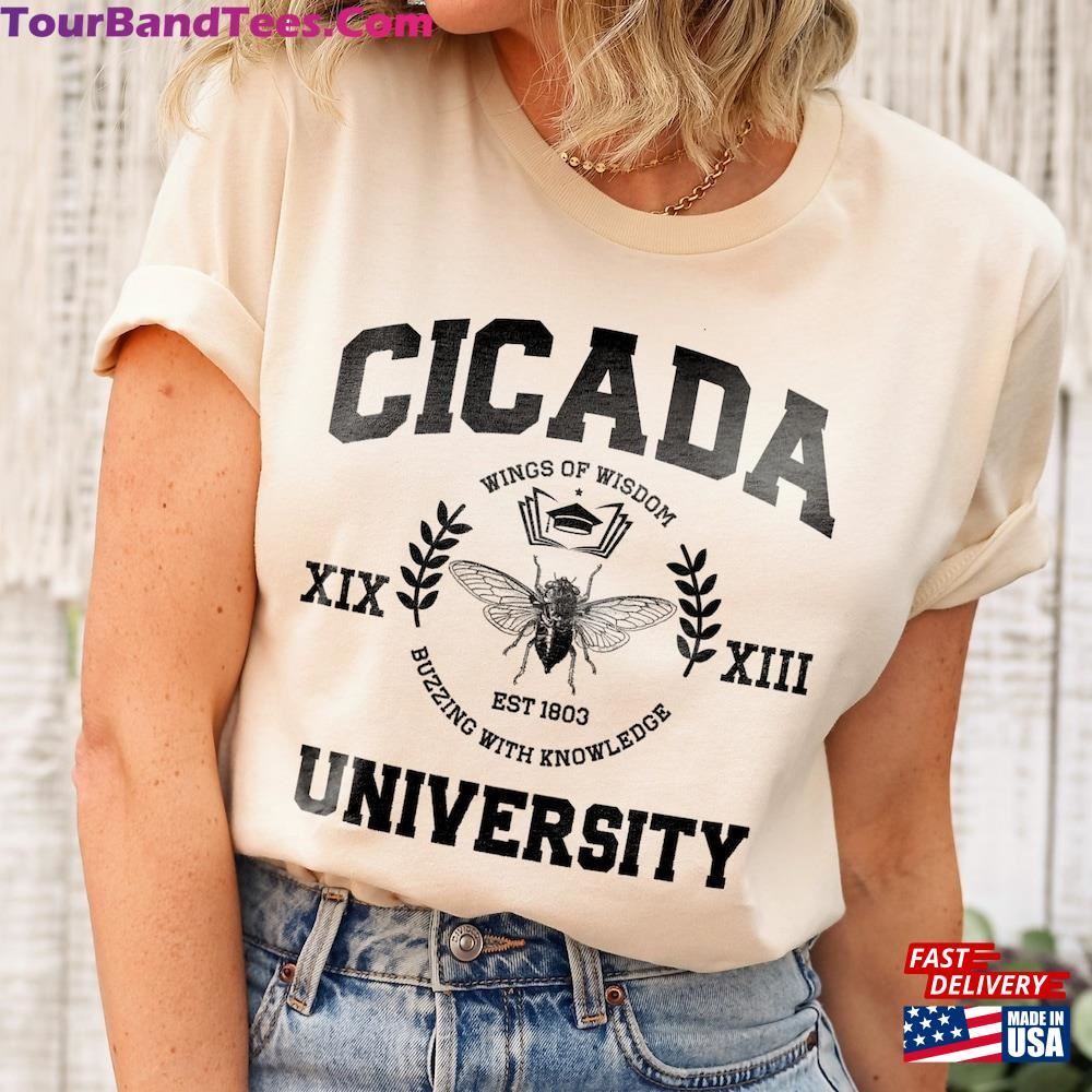 Cicada University T-Shirt Sweatshirt Hoodie 29Uf092442 – Utopia Fashion