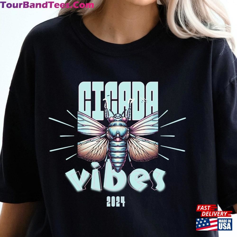 Cicada Vibes T-Shirt Invasion Of Cicadas Year Trendy Spring Shirt Classic 29Uf117579 – Utopia Fashion