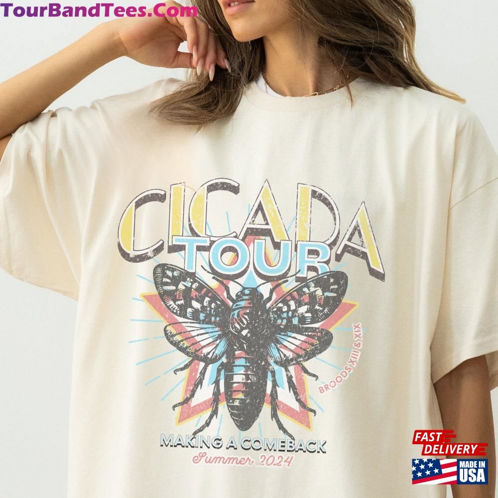 Cicada World Tour Comfort Colors Shirt Unisex Sweatshirt 29Uf107142 – Utopia Fashion