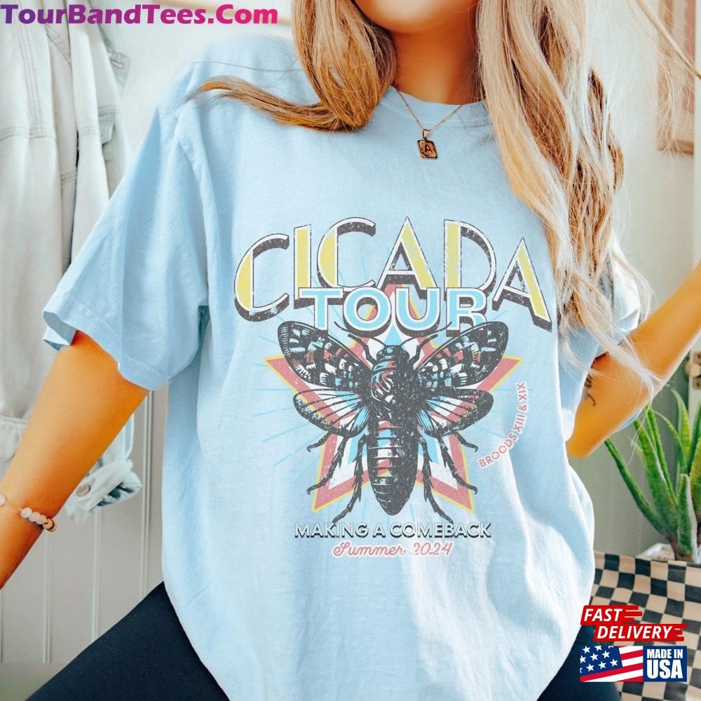 Cicada World Tour Comfort Colors Shirt Unisex Sweatshirt 29Uf107142 – Utopia Fashion