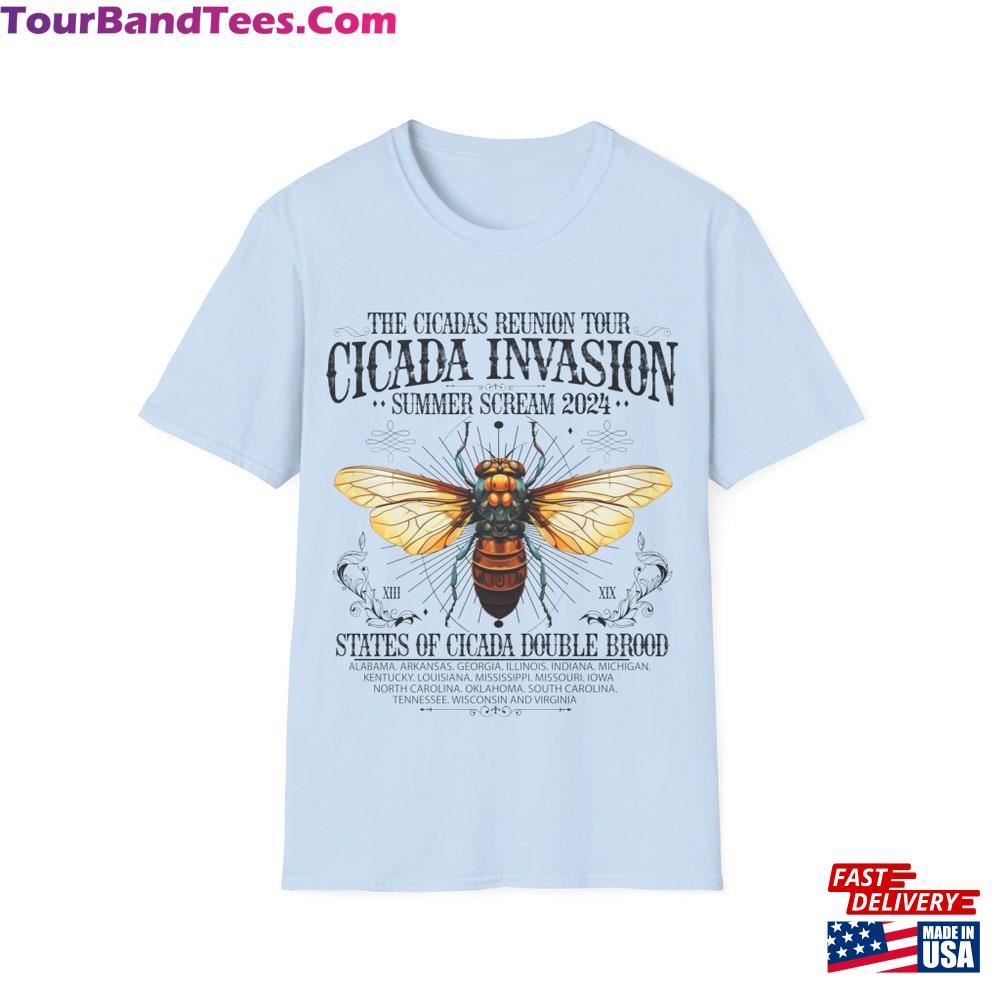 Cicadas Reunion Tour Noisy Bugs Unisex Softstyle T-Shirt Hoodie 29Uf097394 – Utopia Fashion