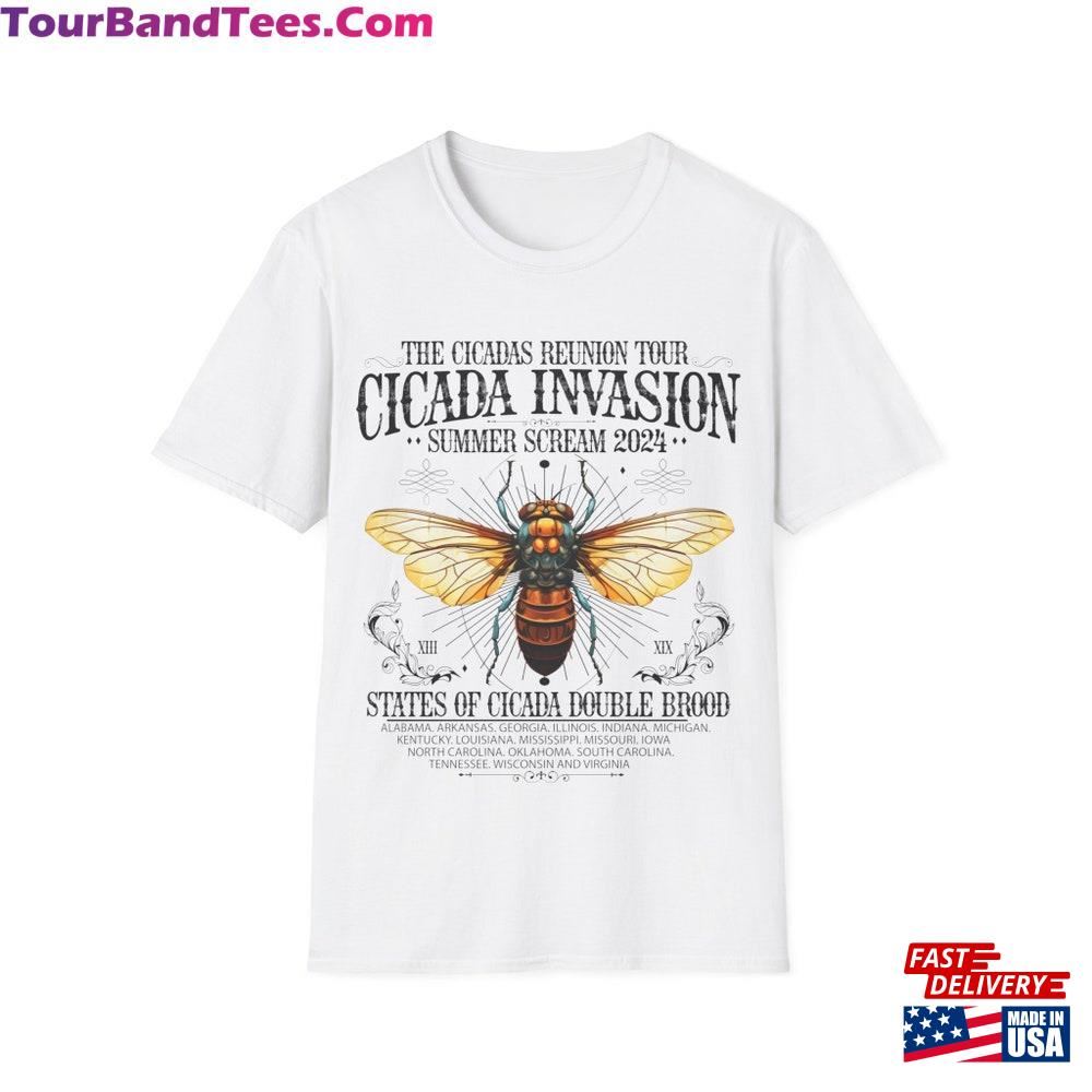 Cicadas Reunion Tour Noisy Bugs Unisex Softstyle T-Shirt Hoodie 29Uf097394 – Utopia Fashion