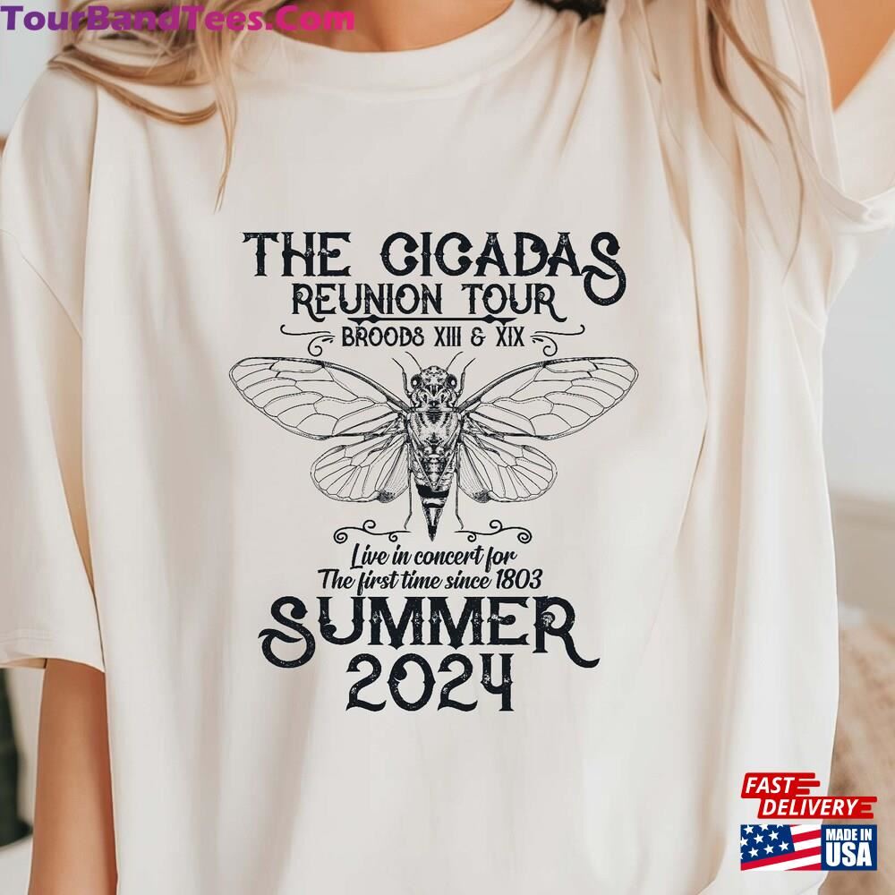 Cicadas Reunion Tour Shirt Cicada Summer Tee Comeback T-Shirt Hoodie Classic 29Uf116846 – Utopia Fashion