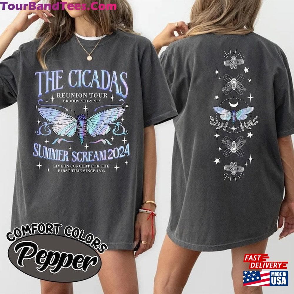 Cicadas Summer Scream Double Sided Comfort Colors Shirt Cicada Invasion Emergence Broods Xiii Classic Sweatshirt 29Uf101362 – Utopia Fashion