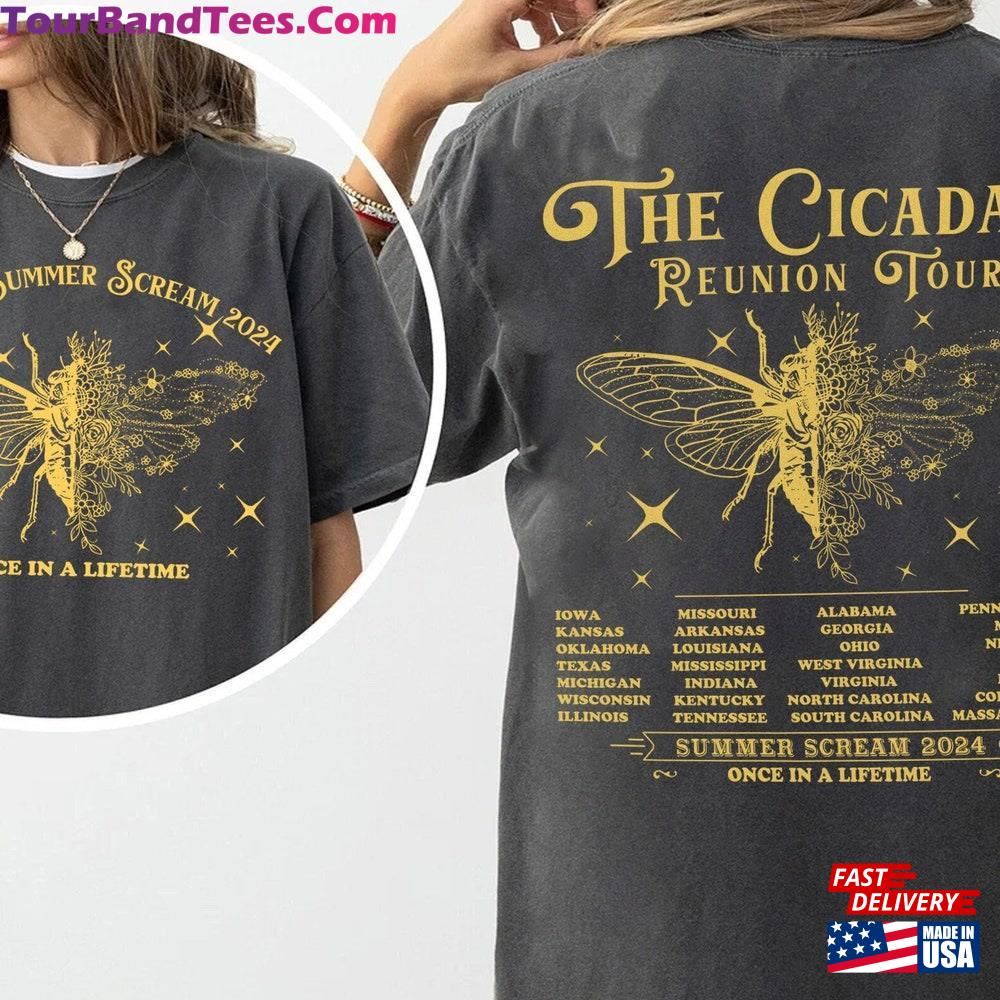 Cicadas Summer Scream Reunion Tour Shirt The Cicada Concert Insect Broods Xiii Hoodie Sweatshirt 29Uf101282 – Utopia Fashion