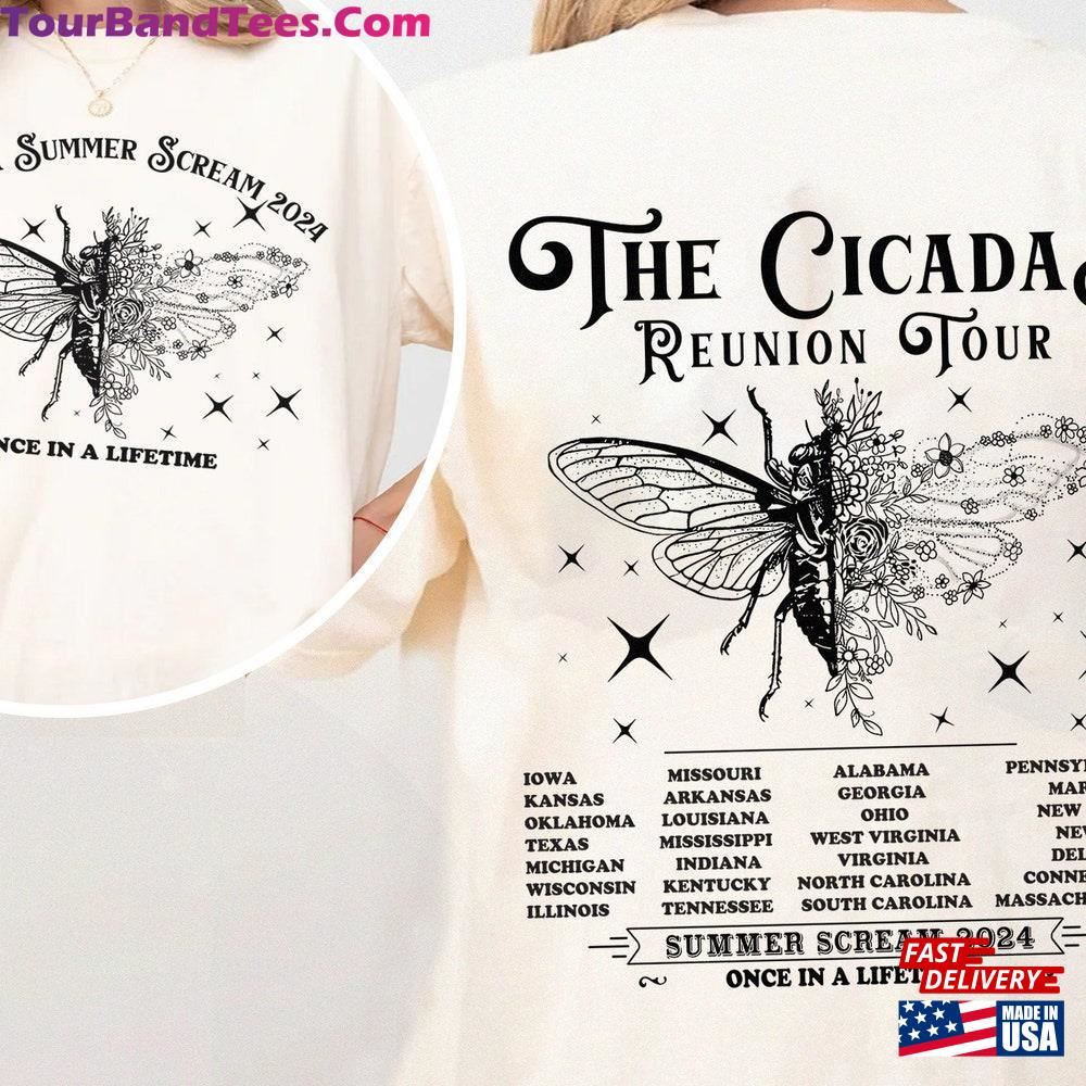 Cicadas Summer Scream Reunion Tour Shirt The Cicada Concert Insect Broods Xiii Hoodie Sweatshirt 29Uf101282 – Utopia Fashion