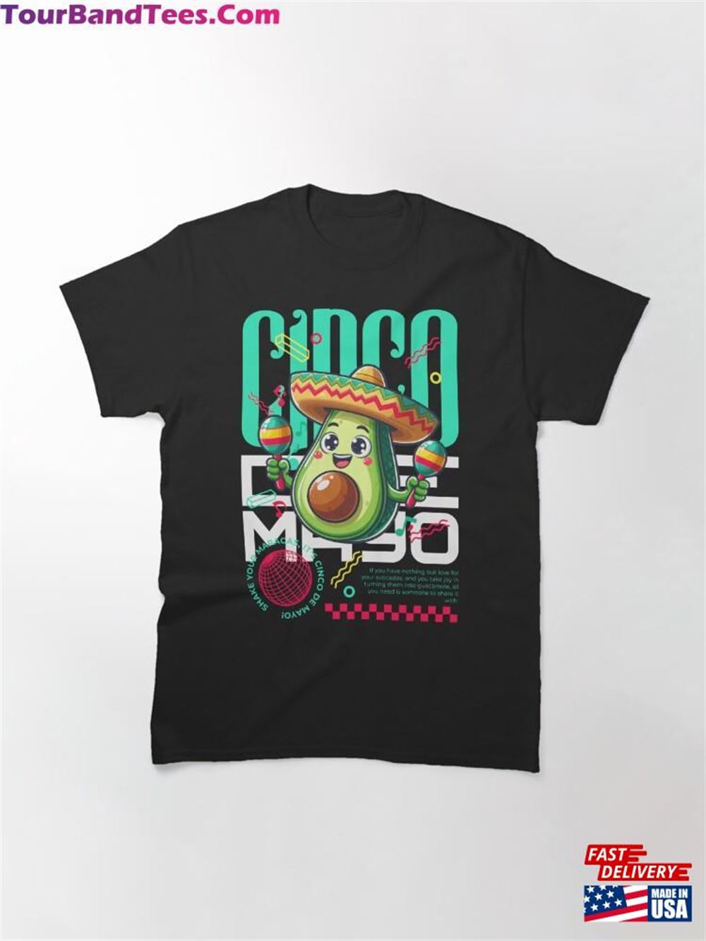 Cinco De Mayo Avocado Classic T-Shirt Hoodie 29Uf097791 – Utopia Fashion