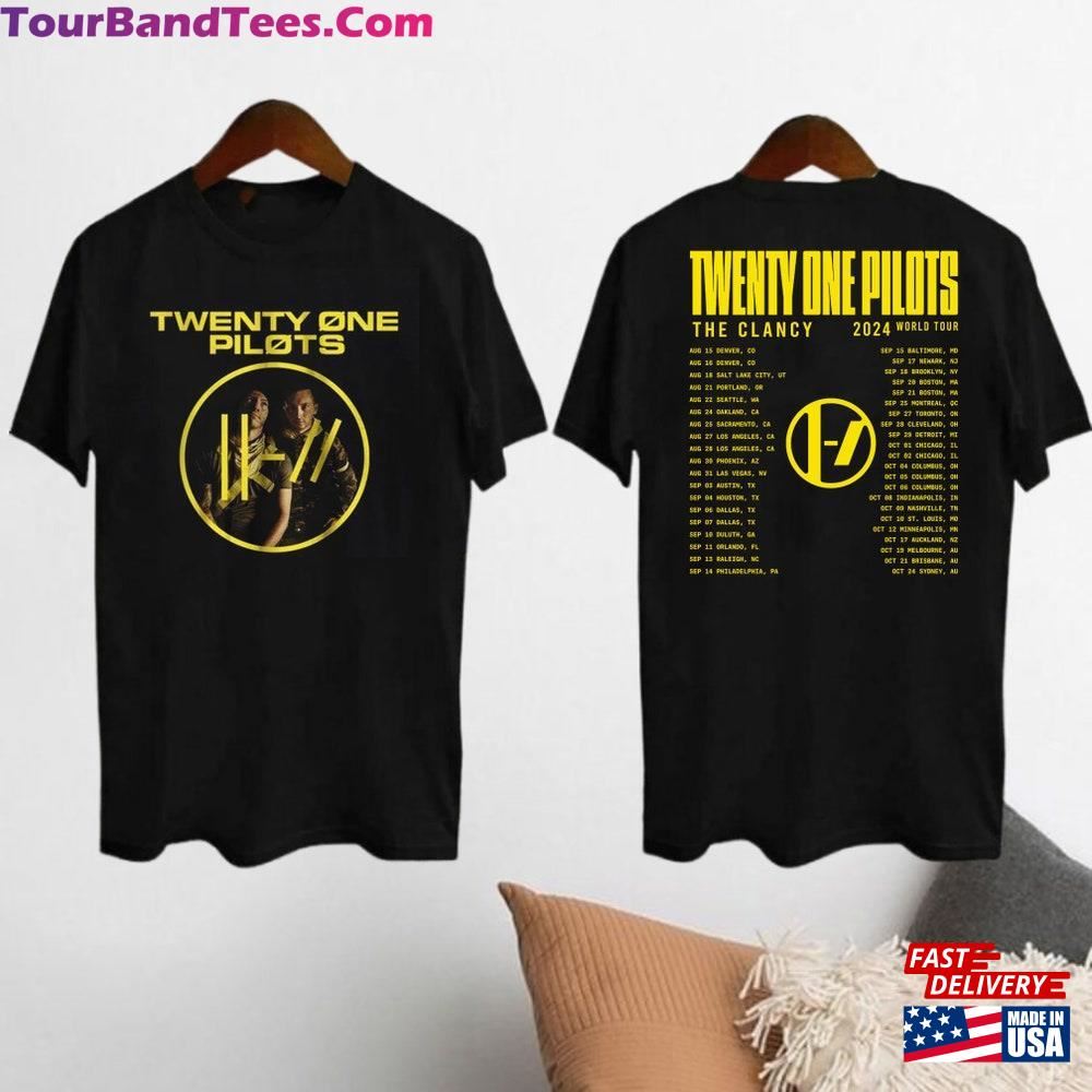 Clancy Tour Twenty One Pilots Shirt Concert Fan Sweatshirt Hoodie 29Uf097989 – Utopia Fashion