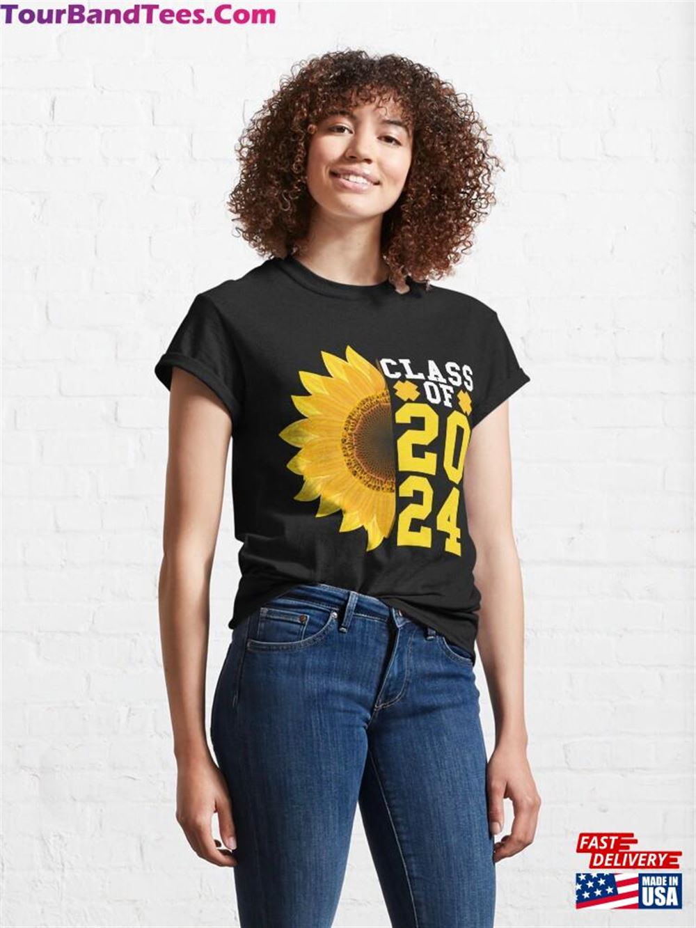 Class Of Sunflower Shirt Classic T-Shirt 29Uf102249 – Utopia Fashion