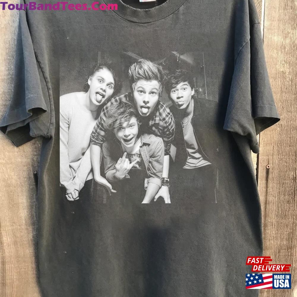 Classic Sos Graphic Tee Shirt Band Seconds Of Summer T-Shirt Music The Show Bootleg Unisex 29Uf097951 – Utopia Fashion