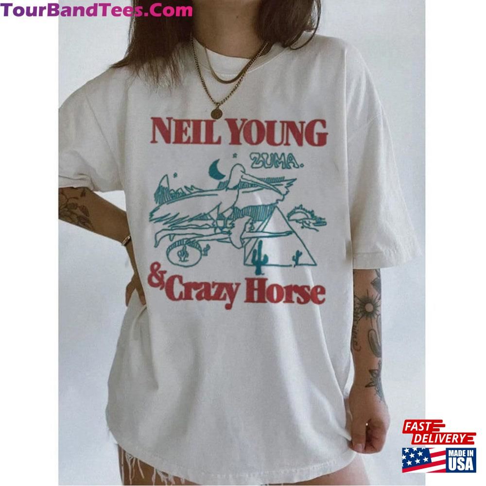 Classic 70S Vintage Neil Young Amp Crazy Horse Fanmade Shirt Unisex Sweatshirt 29Uf116909 – Utopia Fashion