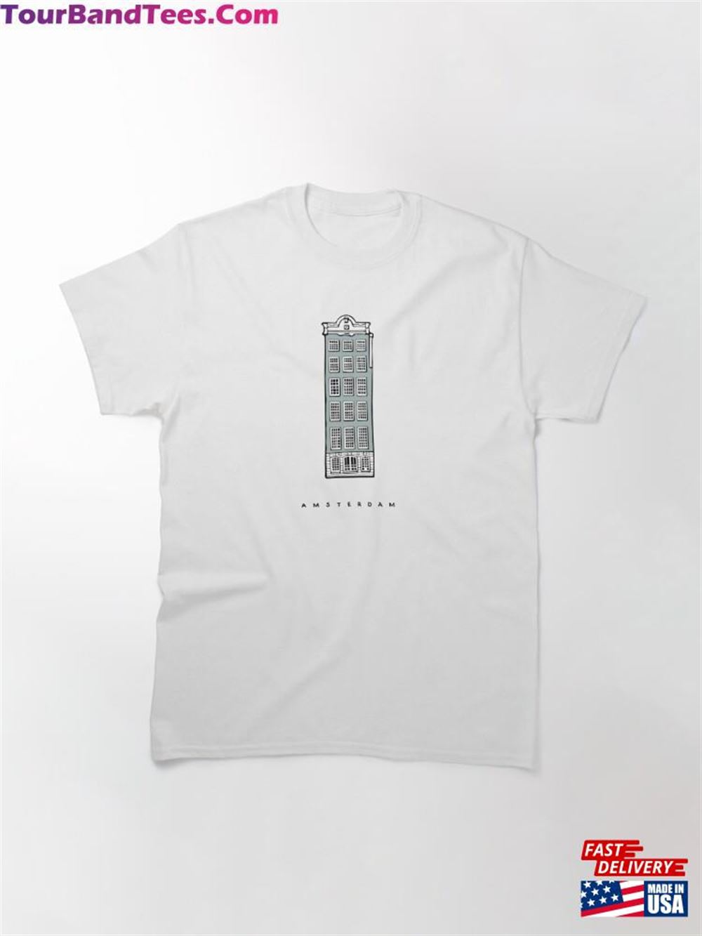 Classic House In Amsterdam Netherlands Build Your Collection T-Shirt Unisex 29Uf117774 – Utopia Fashion