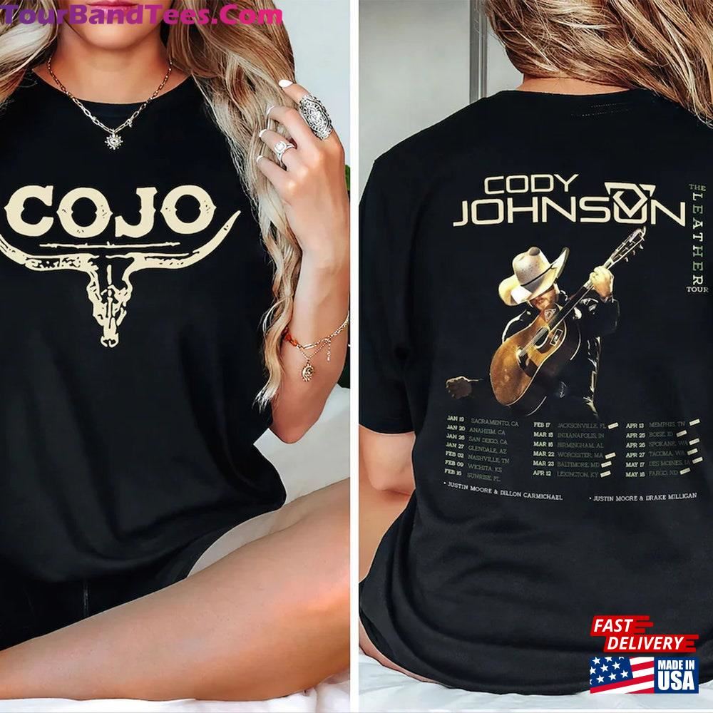 Cody Johnson Tour Shirt Country Music Cojo Unisex Concert T-Shirt 29Uf100952 – Utopia Fashion