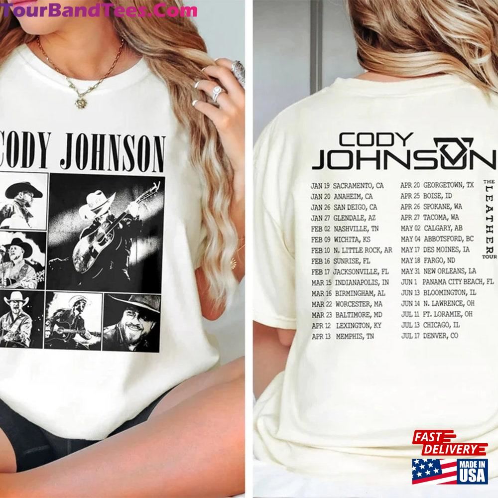 Cody Johnson Tour Shirt Tshirt Hoodie T-Shirt 29Uf115897 – Utopia Fashion