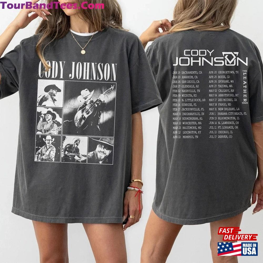 Cody Johnson Tour Shirt Tshirt Hoodie T-Shirt 29Uf115897 – Utopia Fashion