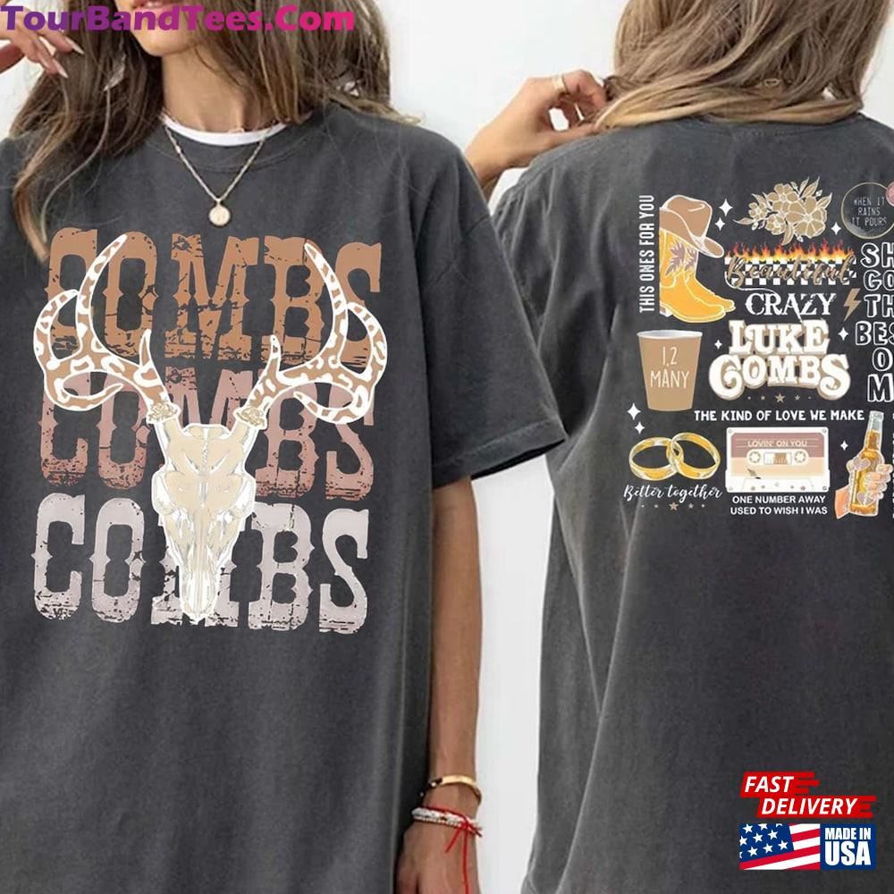 Combs Bullhead Comfort Color T-Shirt Country Music Shirt Luke World Tour Hoodie 29Uf097630 – Utopia Fashion