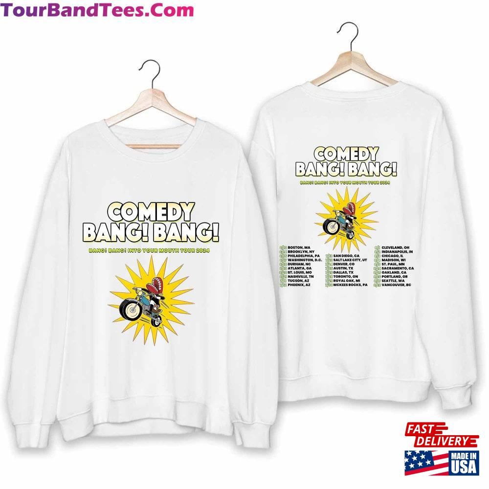 Comedy Bang! Into Your Mouth Tour Shirt Band Fan Sweatshirt Classic 29Uf096372 – Utopia Fashion