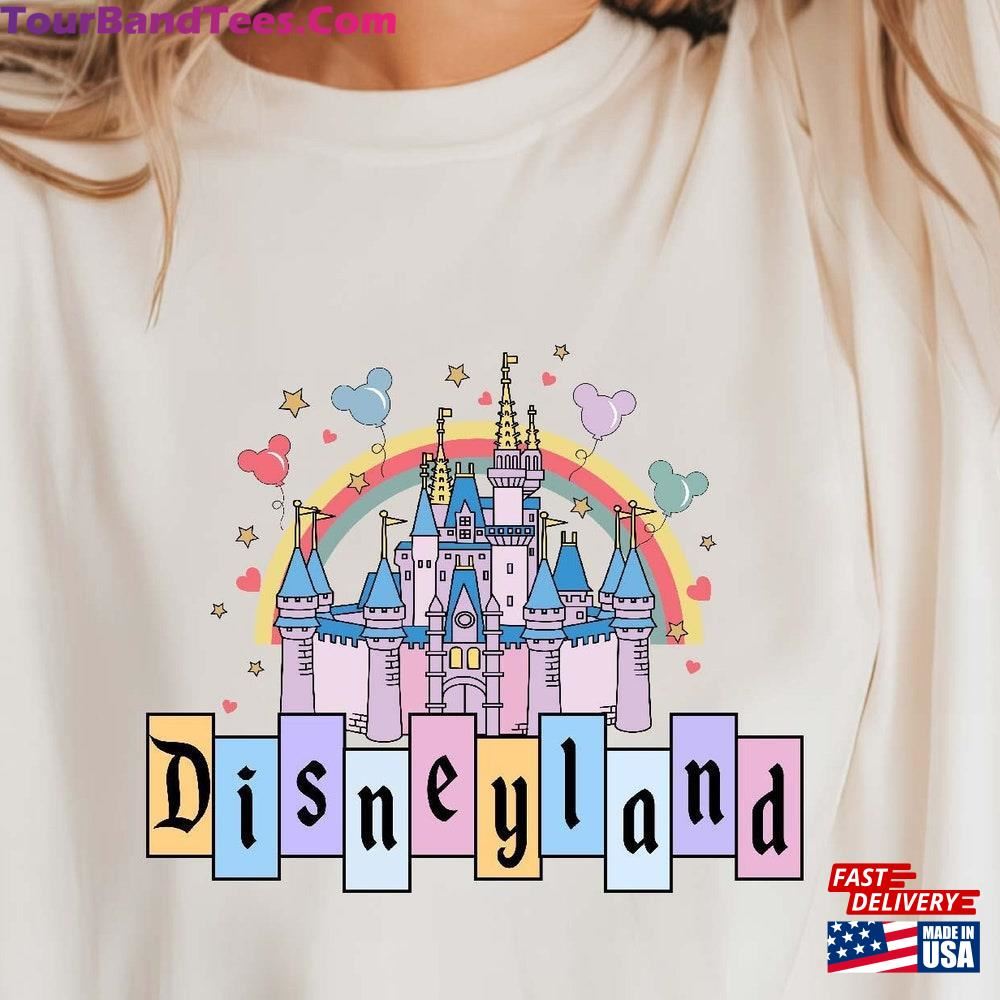 Comfort Colors Disneyland Castle Shirt Disneyworld Hoodie Unisex 29Uf116935 – Utopia Fashion