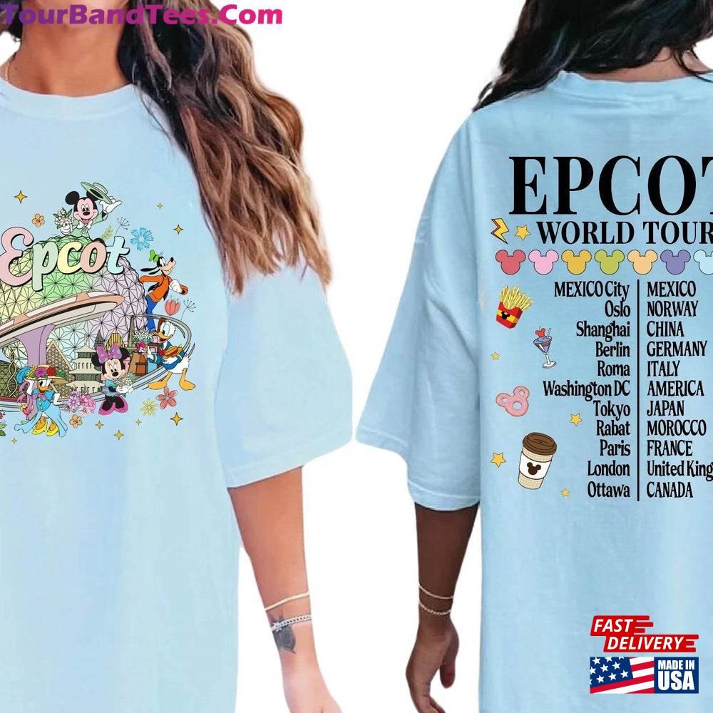 Comfort Colors Disneyland Epcot World Tour Shirt Drink Around The Group Trip Unisex Hoodie 29Uf092958 – Utopia Fashion