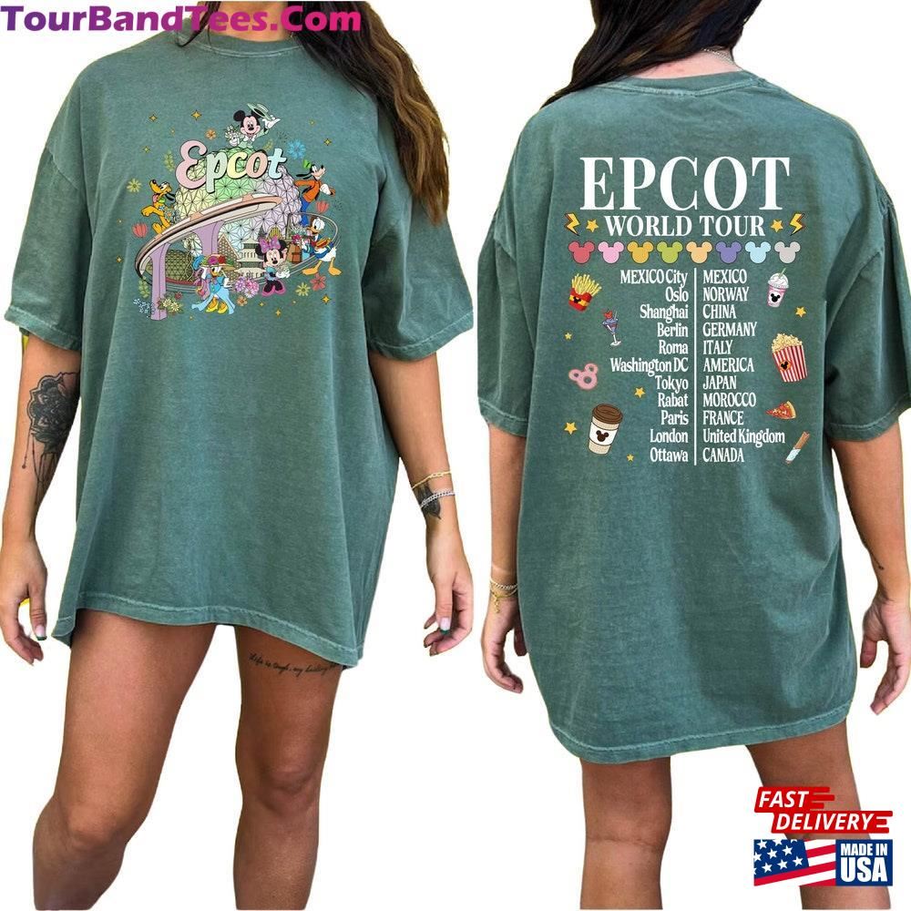 Comfort Colors Disneyland Epcot World Tour Shirt Drink Around The Group Trip Unisex Hoodie 29Uf092958 – Utopia Fashion