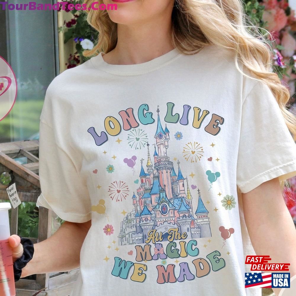 Comfort Colors Long Live All The Magic Shirt Kingdom Disney Classic T-Shirt 29Uf096553 – Utopia Fashion