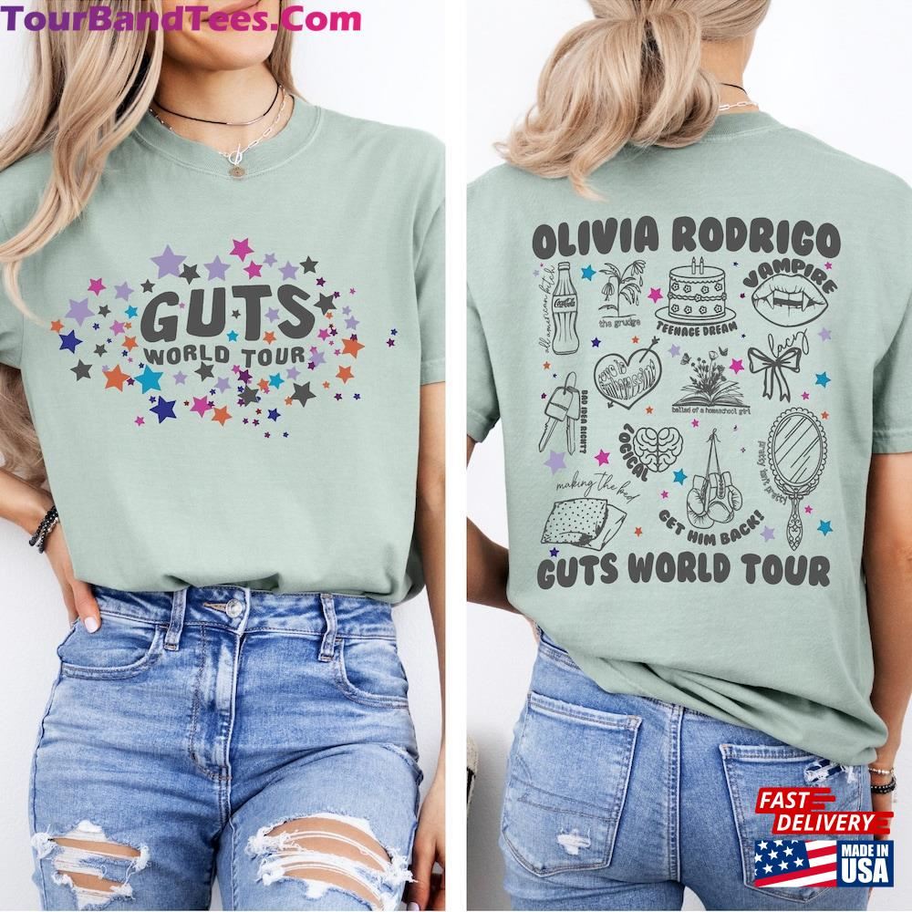 Comfort Colors Olivia Rodrigo Guts World Tour Shirt Concert Unisex Classic 29Uf096043 – Utopia Fashion