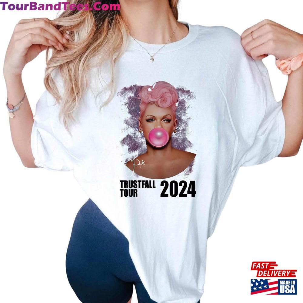 Comfort Colors P!Nk Summer Carnival Trustfall Album Tee Pink Singer Tour Classic Sweatshirt 29Uf115730 – Utopia Fashion