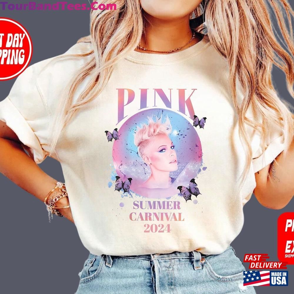 Comfort Colors P!Nk Summer Carnival Trustfall Album Tee Pink Singer Tour Sweatshirt Classic 29Uf111805 – Utopia Fashion