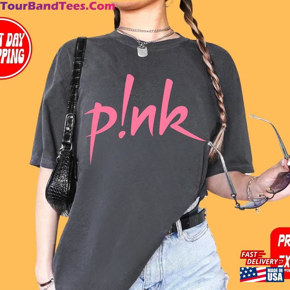 Comfort Colors P!Nk Summer Carnival Trustfall Album Tee Pink Singer Tour T-Shirt Unisex 29Uf092457 – Utopia Fashion