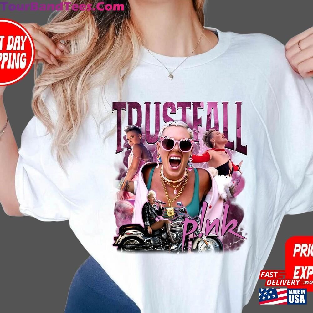 Comfort Colors P!Nk Trustfall Tour T-Shirt Pink Shirt Summer Carnival Unisex Hoodie 29Uf107224 – Utopia Fashion