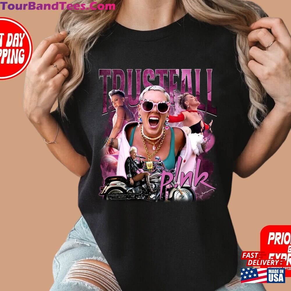 Comfort Colors P!Nk Trustfall Tour T-Shirt Pink Shirt Summer Carnival Unisex Hoodie 29Uf107224 – Utopia Fashion