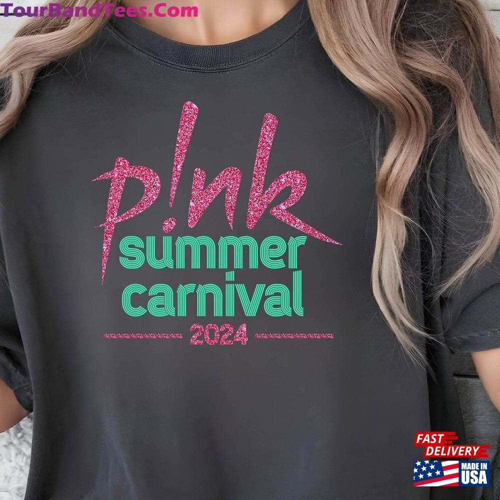 Comfort Colors Pink Concert Summer Carnival Trustfall Album Tee Singer Tour Music Festival Shirt Apparel T-Shirt Hoodie 29Uf097860 – Utopia Fashion