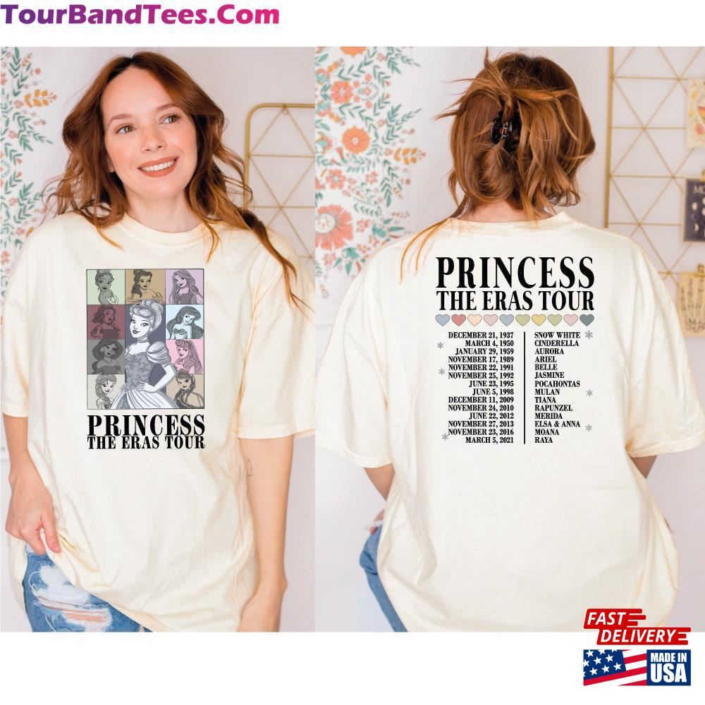 Comfort Colors Princess The Eras Tour Shirt Disney Characters Girl Trip Classic Hoodie 29Uf117015 – Utopia Fashion