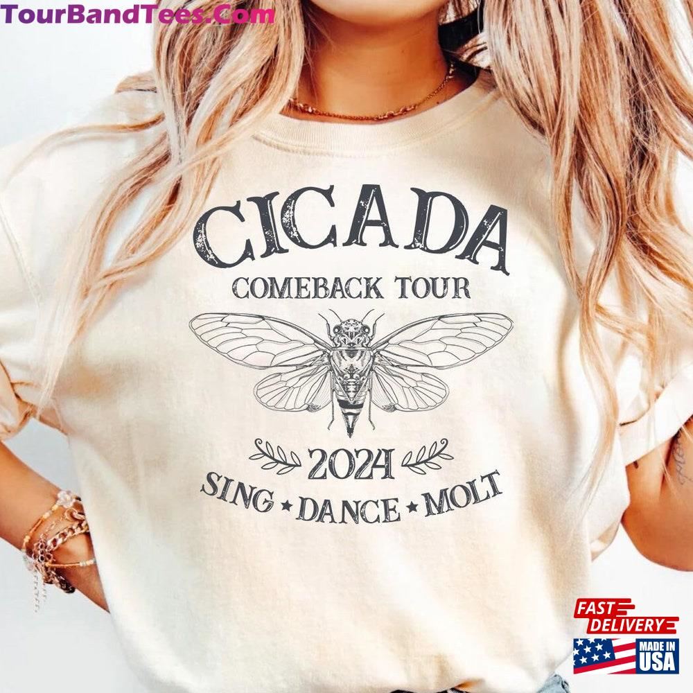 Comfort Colors The Cicadas Comeback Tour Shirt Sing Gift For Nature Lover Unisex T-Shirt 29Uf106249 – Utopia Fashion