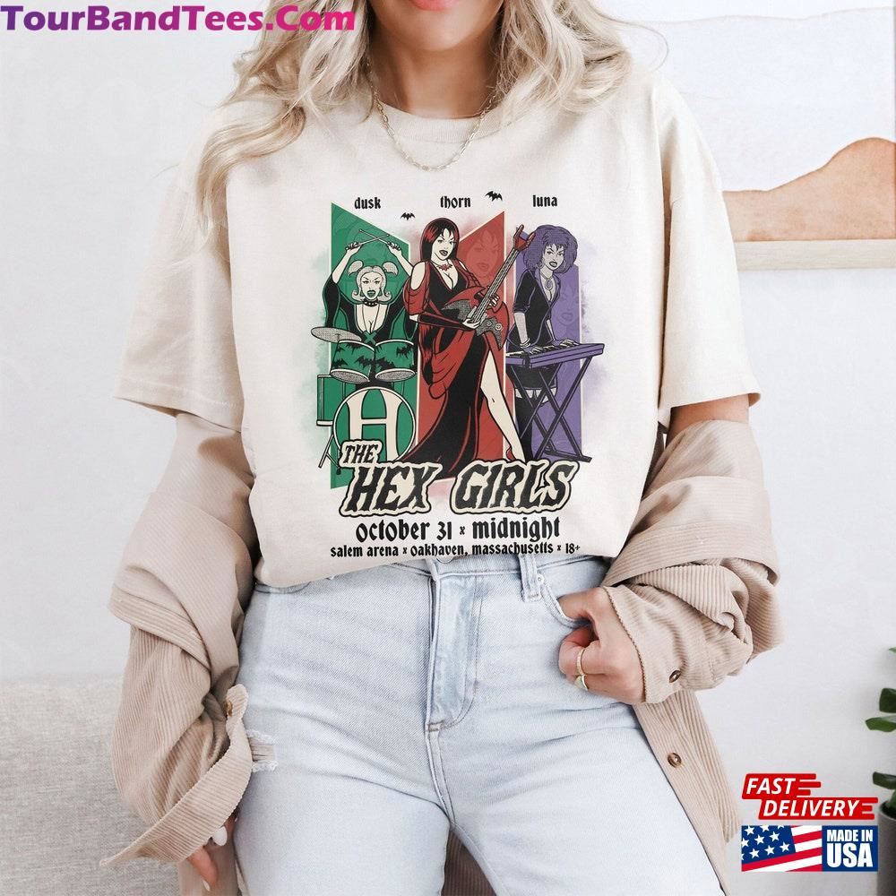 Comfort Colors The Hex Girls T-Shirt Tour Shirt Rock Band Classic Hoodie 29Uf096990 – Utopia Fashion