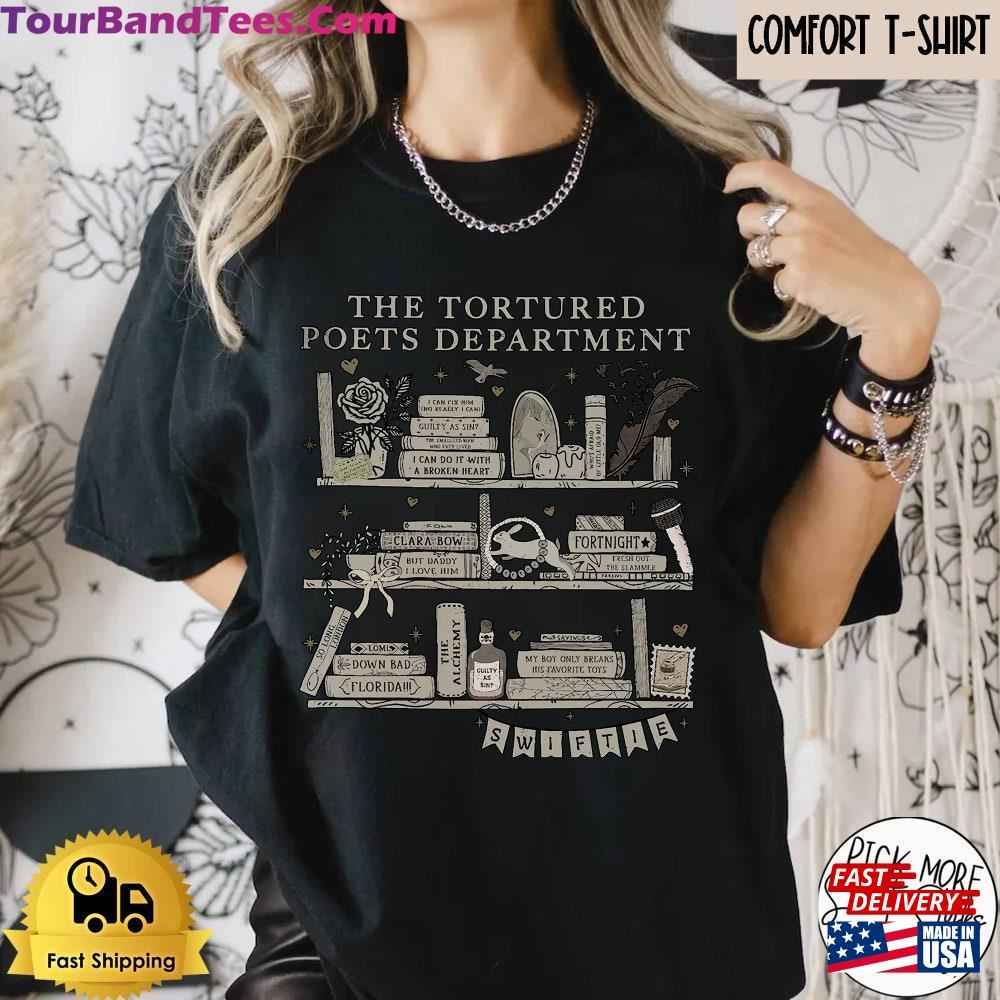 Comfort Colors Ttpd New Album Shirt The Tortured Poets Department Ts Sweatshirt Hoodie 29Uf106834 – Utopia Fashion