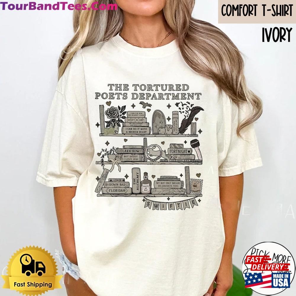 Comfort Colors Ttpd New Album Shirt The Tortured Poets Department Ts Sweatshirt Hoodie 29Uf106834 – Utopia Fashion