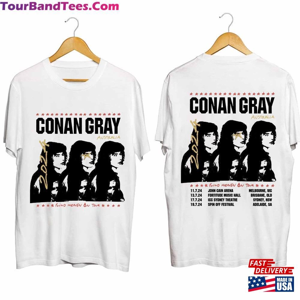 Conan Gray Found Heaven On Tour Australia Shirt Classic T-Shirt 29Uf101260 – Utopia Fashion