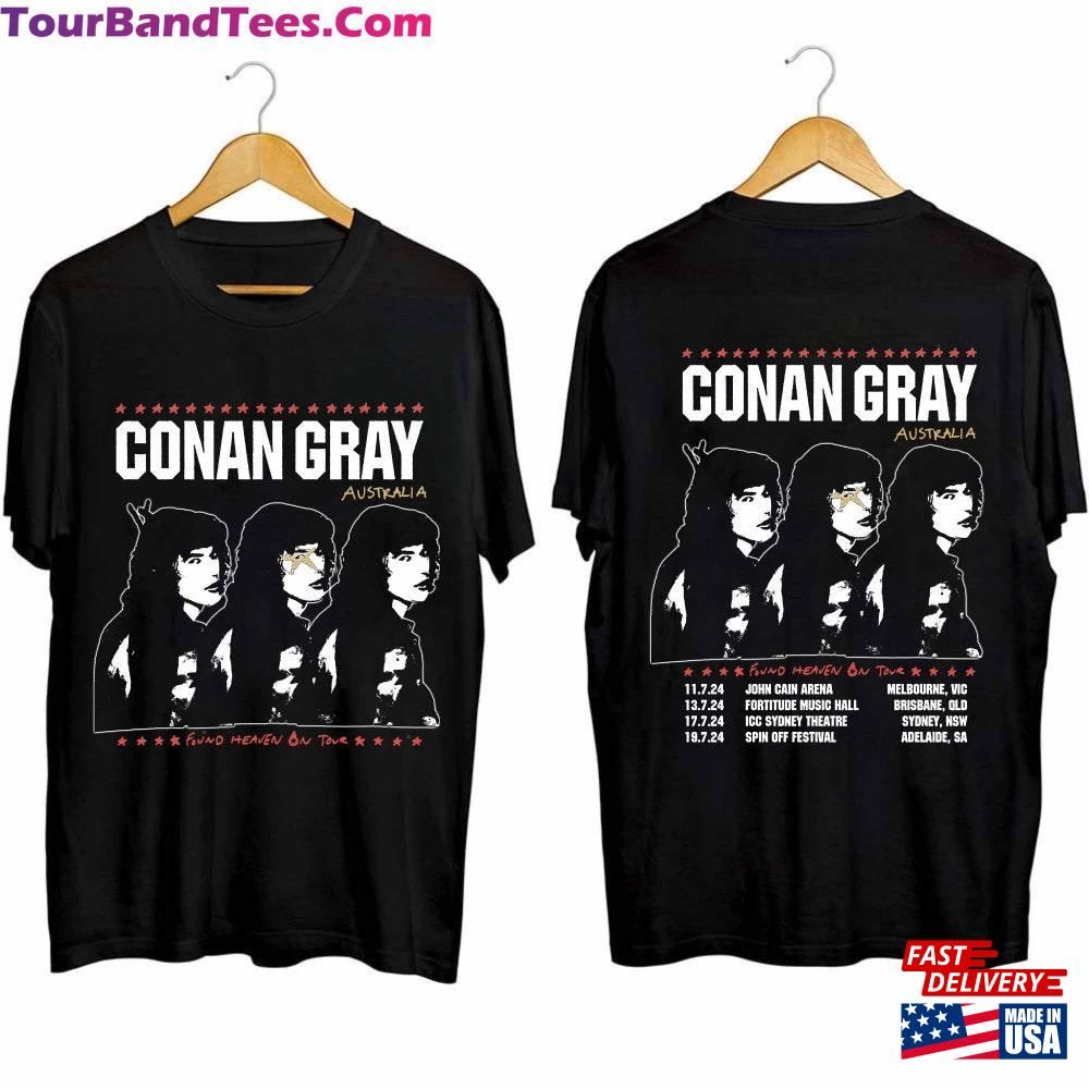 Conan Gray Found Heaven On Tour Australia Shirt Classic T-Shirt 29Uf101260 – Utopia Fashion