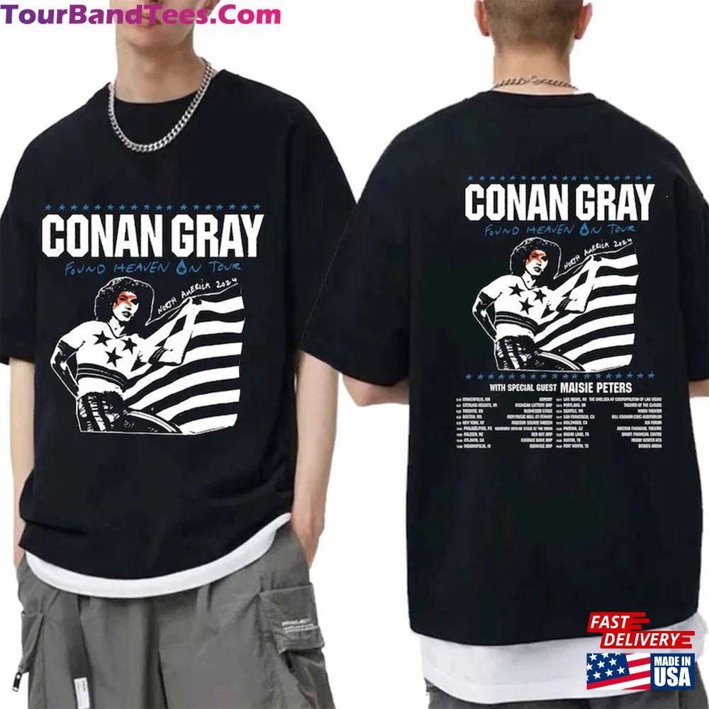 Conan Gray Found Heaven On Tour Shirt Fan Classic T-Shirt 29Uf106229 – Utopia Fashion