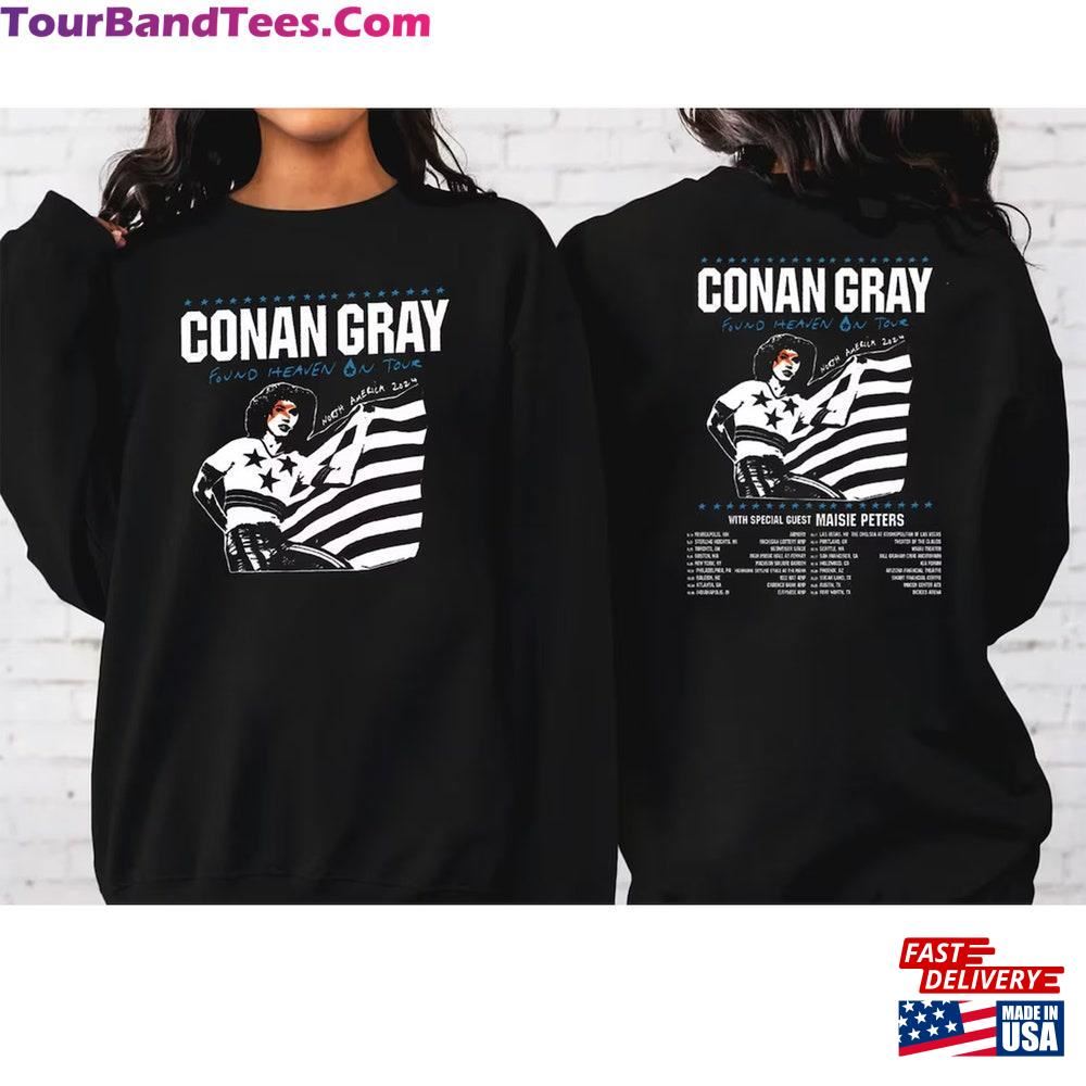 Conan Gray Found Heaven On Tour Shirt Fan Concert Hoodie Unisex 29Uf096570 – Utopia Fashion